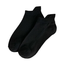 (Black) Breathable Non-Slip Summer Socks for Ladies