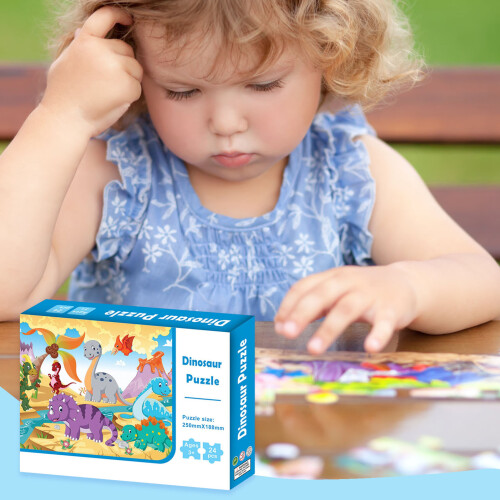 (E) 24 Pièces Puzzle Emboîtables pour Enfants 2-6 Ans