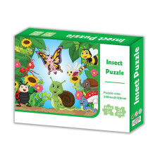 (C) 24 Pieces Jigsaw Puzzles Perfect Snap Tight Interlocking Puzzles for Age 2 3 4 5 6 Years