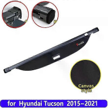 (As show, One size) Car Trunk Curtain for Suitable Brand Tucson 2020 Accessories Rear Trunk Cargo Covers