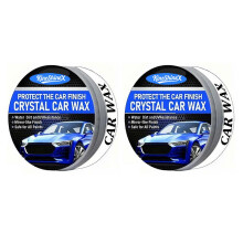 (2pcs) Car Wax Polish Ceramic Coating Wax Extra Gloss Paint Sealant Polishing Long Lasting Shine Hydrophobic for Cars Trucks SUVs ( With Sponge)