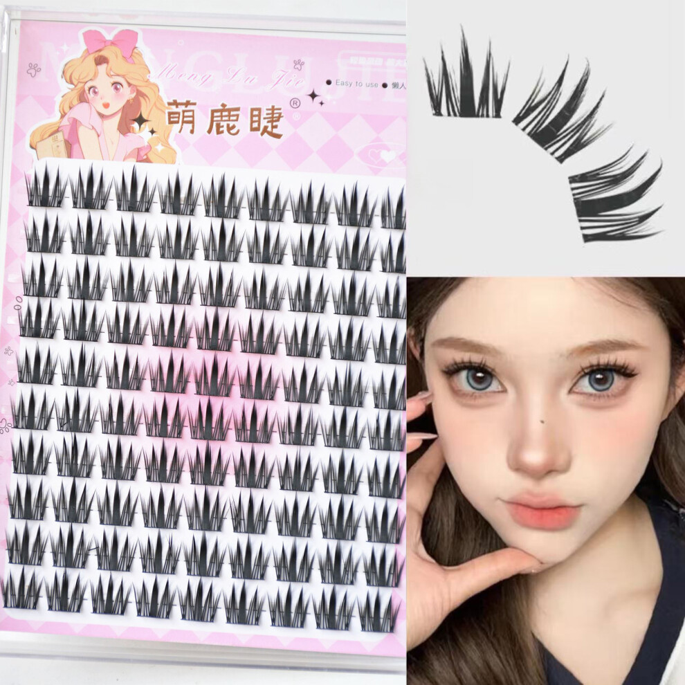 Dachuang Beauty (Glues) Anime Lashes - Thin Band, Long-Lasting Beauty