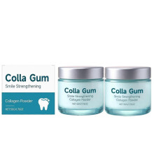 (2pcs)Collagum Smile Strengthening Collagen Powder, Collagen Tooth - Hydroxyapatite Toothpaste Care Powder Protect Gum