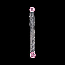 (M) Dual Crystal Dildo for Women & Couples, TPE