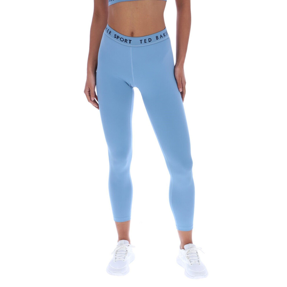 New Ted Baker Women's (, ) Maria Tbwla2528 Polyester Sports Leggings Blue 44628-83587