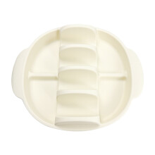 (Beige) Non-Slip Silicone Taco Holder