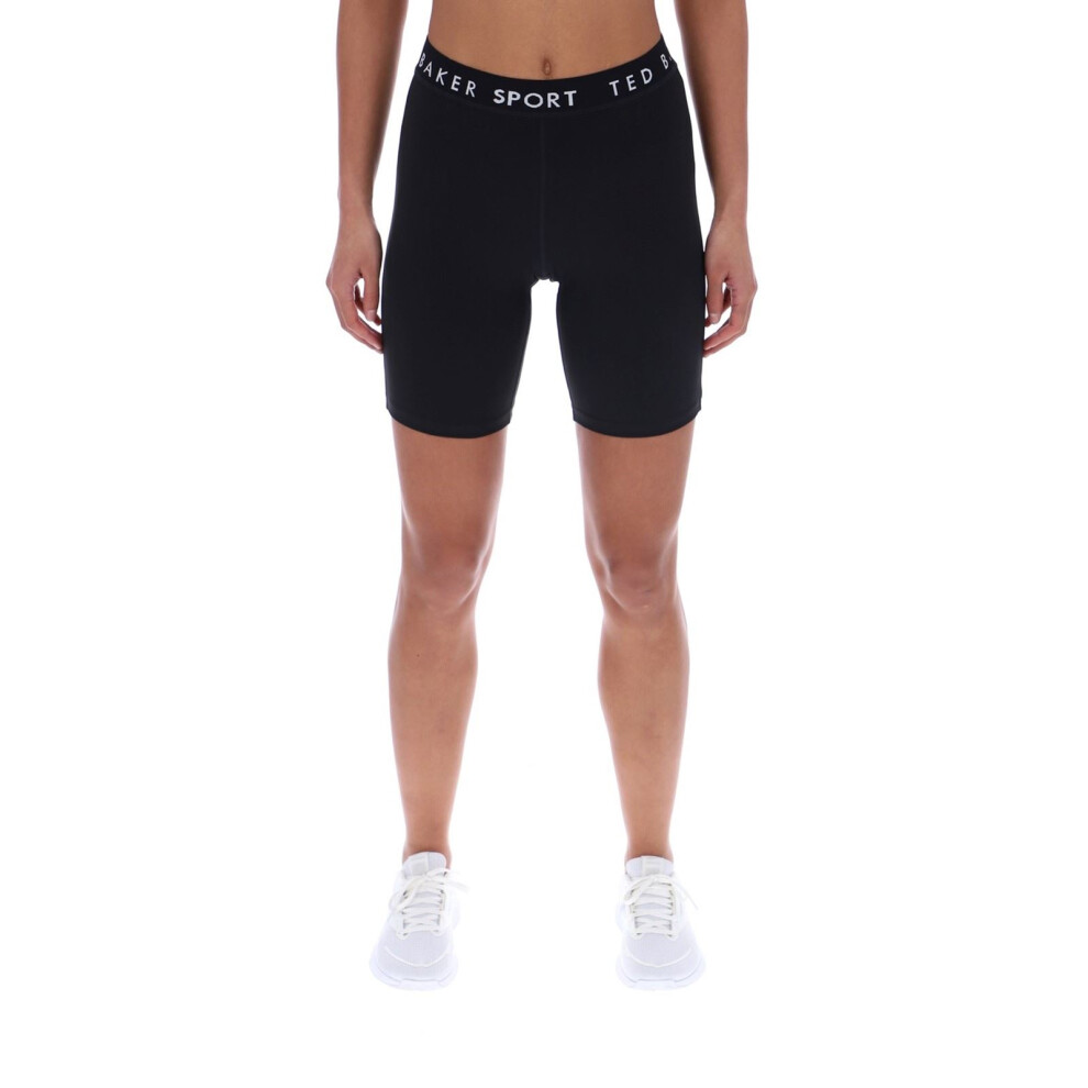 New Ted Baker Men's (, ) Ally Tbwsa2529 Polyester Wo's Activewear Shorts Black 44669-83631