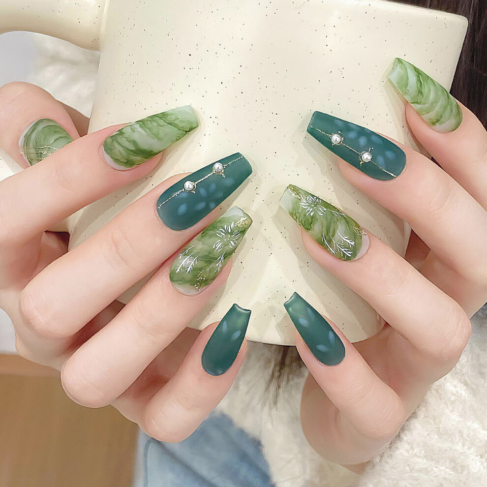 Dachuang Beauty (Xs) Stage-Perform Fake Nails - Chip & Smudge Proof
