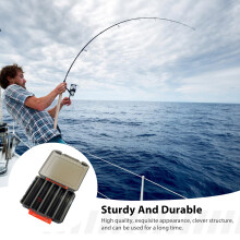 (Large Dark Color) Double Sided Fishing Lure Box for Baits