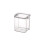 (White, 950ML) Clear Grain Storage Box for Nuts & Dry Food 1