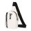 (White) Damen Wasserdichte PU Umhängetasche 1