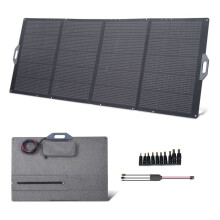 Painel Solar Portátil 400 W-Duoku-Plegável Monocristalino para Estações de Alimentação-Rendimento Elevado de 24 %