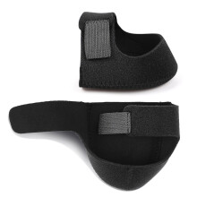 (Black, S Code) Heel Protectors for Pain Relief & Plantar Fasciitis