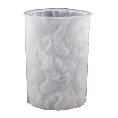 (Carving mold-wave style) Silicone Candle Molds for DIY Home Decor 1