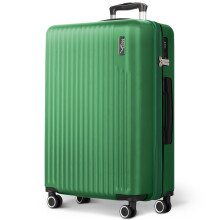 LUGG 32inch Vacay Suitcase 86x31x58cm Durable ABS Luggage with TSA Lock, Airline Compatible, Spinner Wheels, Forest