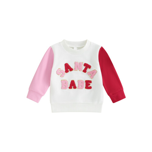 (18-24 Months, White) Χριστουγεννιάτικες μπλούζες νήπια χειμωνιάτικα ρούχα.
