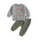 (6-12 Months, Gray Green) Σετ παντελονιών για για ευχαριστίες 1