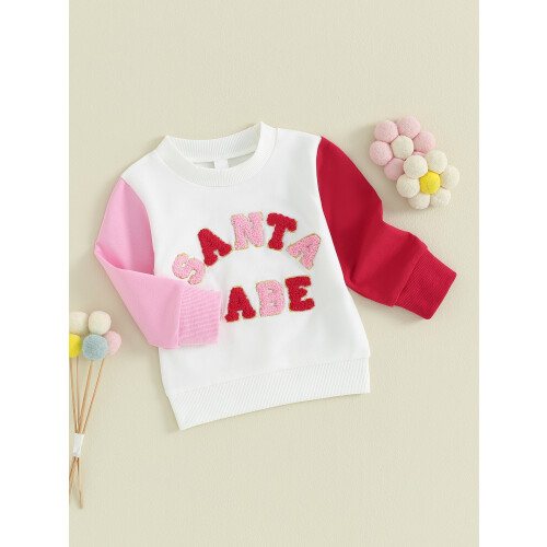 (18-24 Months, White) Χριστουγεννιάτικες μπλούζες νήπια χειμωνιάτικα ρούχα. 2