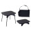 (Black) Foldable 4ft Table for Picnic, Camping, BBQ, Party 1