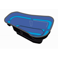 Start Pond 150L - Preformed Polyethylene Garden Pond Basin for Instant Water Features and Wildlife Habitats