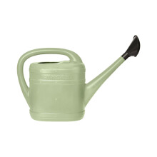 Elho 10L Garden Watering Can with Mint Green Plastic Water Can for Indoor Outdoor Plant Watering