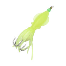(Color C) Bioluminescent Octopus Lure 110mm 66g Salt/Freshwater
