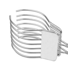 Stainless Steel Bread & Meat Slicer Tongs