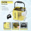 (yellow high visual) Collapsible Fishing Bucket with Handle 8