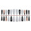 Christmas Black White Long Fake Nails, Chip-Proof DIY 1