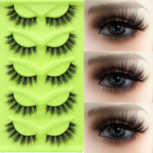 (06) Fluffy False Eyelashes DIY Cosplay Gift