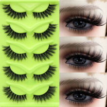 (07) Fluffy False Eyelashes DIY Cosplay Gift