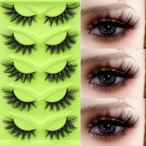 (02) Fluffy False Eyelashes DIY Cosplay Gift 2