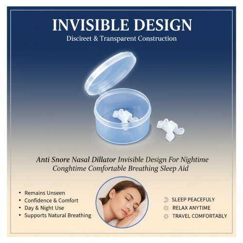 (Individually boxed) Anti-Snore Nasal Dilator for Comfortable Sleep 1