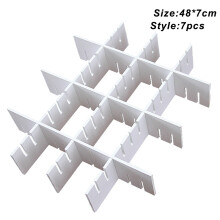 (7 Pcs) Drawer Divider - Adjustable Wardrobe Organizer