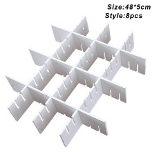 (8 Pcs) Drawer Divider - Adjustable Wardrobe Organizer