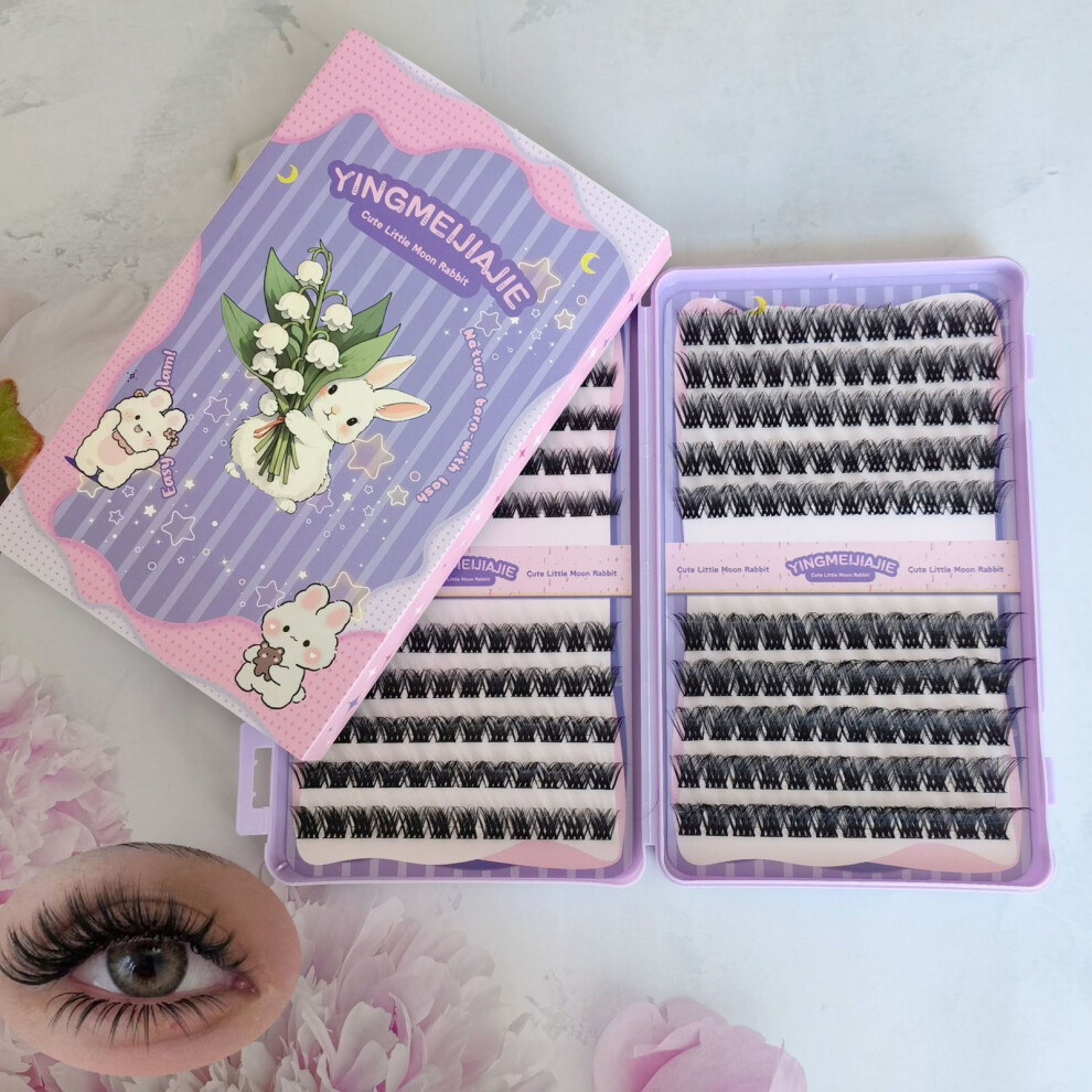 Dachuang Beauty (20 Rows Of Dense Yfmjs 92) Glue-Free False Lashes For Daily & Special Occasions