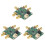 3X HMC7992 0.1-6GHz RF  Module Single Pole Four Throw  Non-Reflective 1