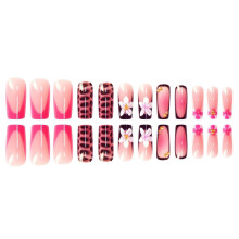 24pcs DIY Flower Nail Art Kit with Resin Glue