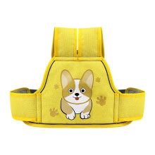 (Yellow) Motorcycle Adjustment Kids Belt Provide Better Visibilities with Bright Reflective Strips Suitable for Outdoor Night Rid