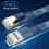 Cat 8 Ethernet Cable 40Gbps RJ45 Flat Braided 2m 2