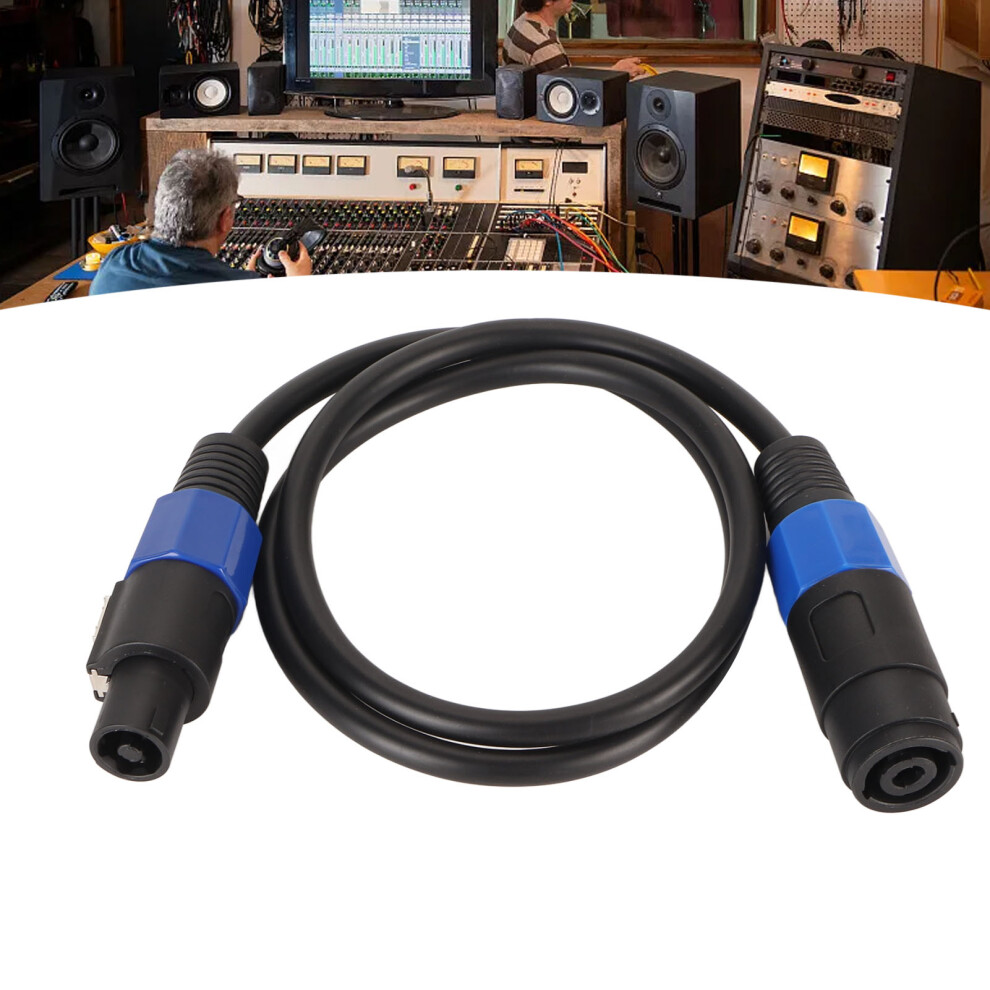 Speaker Cable 3.3Ft Pvc Male Female Connection Cord For Amplifier & Monitor 8721388011113
