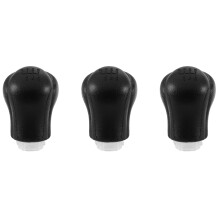 3X Car Manual Leather Gear Shift Knob Gear Handball Lever for Hilux Revo 6 Speed