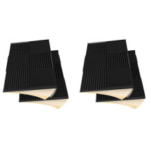 36 Pieces Acoustic Foam Panel Self-Adhesive,Acoustic Foam Panel,Sound Insulation Pad,Reduce Noise,for Studio Home Office