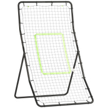 Rebound Goal Fußballtrainingshilfe 75x126CM Schwarz
