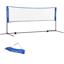 Badmintonnetz-Set, faltbar, höhenverstellbar 103-120-155 cm, für drinnen und draußen