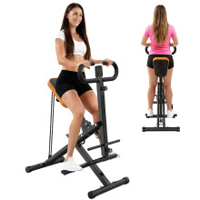 Klappbare Kniebeugenmaschine, Gesäßtrainer mit Widerstandsband, Beinpresse, Gesäßbrücke