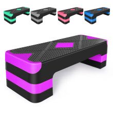 Aerobic-Pedalplattform 68,5 cm mit 10-15-20 cm hohen Erhöhungen