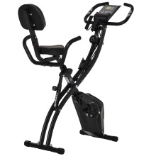 2-in-1 Klapp-Heimtrainer mit Magnetbremse, 1 Paar Widerstandskabel, für den Heimgebrauch