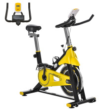 Höhenverstellbares Heimtrainer-Fahrrad mit LCD-Display, Stahl-ABS-Gehäuse, 50 x 100 x 101–113 cm