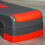 Höhenverstellbarer Stepper, Aerobic-Stepper, Rot/Schwarz 8